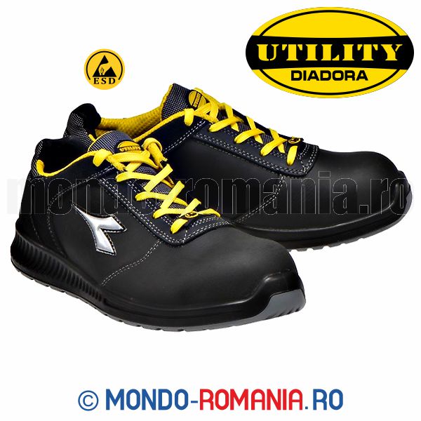 Pantofi de protectie cu bombeu compozit D-FORMULA S3 ESD SRC